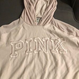 Pink hoodie from Victoria secret